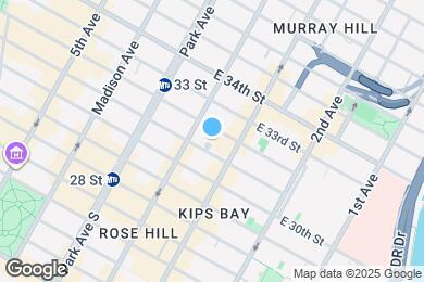 Map image of the property - 151 E 31st St
