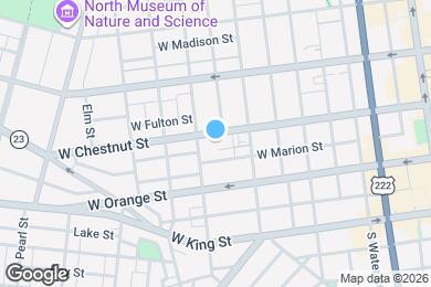 Map image of the property - 436 W Chestnut St