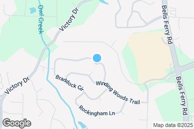 Map image of the property - 1054 Braddock Cir