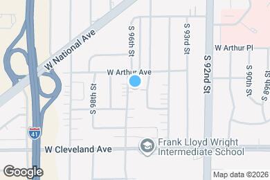 Map image of the property - 2534 S 96th St