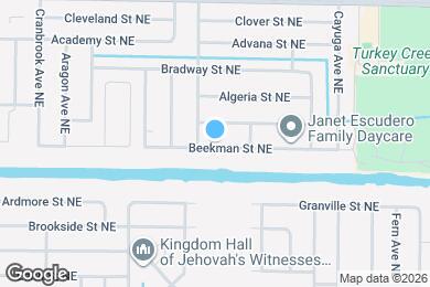 Map image of the property - 2027 Beekman St NE