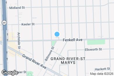 Map image of the property - 15307 Biltmore St