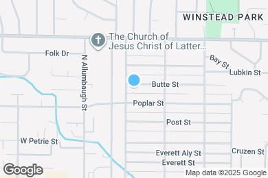 Map image of the property - 6515 W Butte St