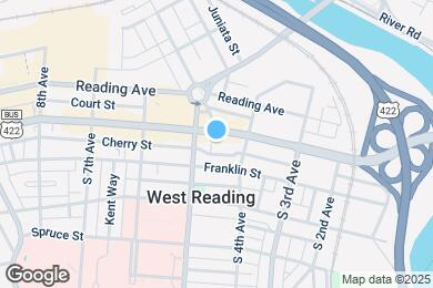 Map image of the property - 428 Penn Ave