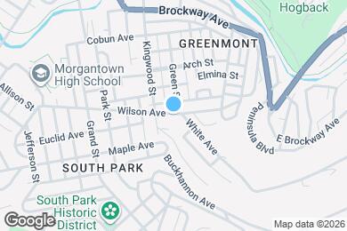 Map image of the property - 454 Wilson Ave