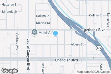 Map image of the property - 5527 Radford Ave