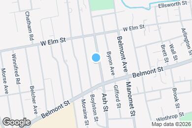 Map image of the property - 281 Ash St