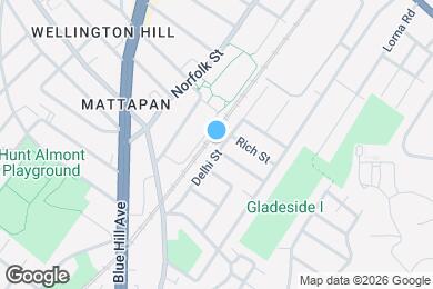 Map image of the property - 167 Delhi St