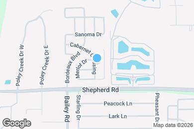 Map image of the property - 6900 Cabernet Crossing