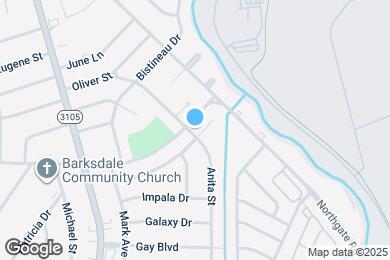 Map image of the property - 3301 Thunderbird Ln