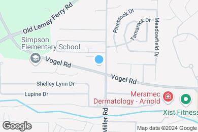 Map image of the property - Miller Crossing Apartments & Villas