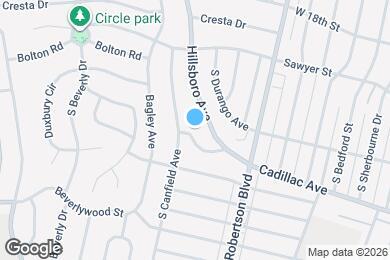 Map image of the property - 9149 Hillsboro Dr