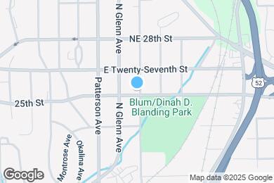 Map image of the property - 421 E Twenty-Fourth St
