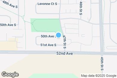 Map image of the property - 4742 50th Ave S