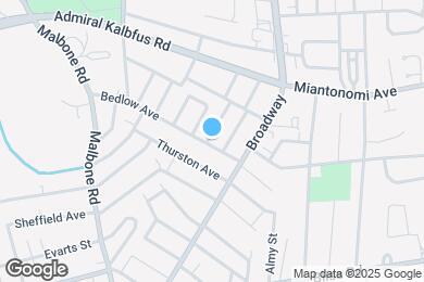 Map image of the property - 14 Bedlow Ave