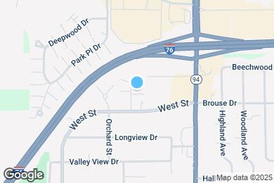 Map image of the property - 783 Doty Dr