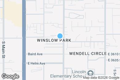 Map image of the property - 3534 S 300 E