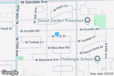Map image of the property - 7211 W Krall St
