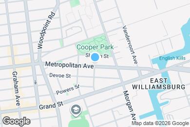 Map image of the property - Metropolitan Avenue