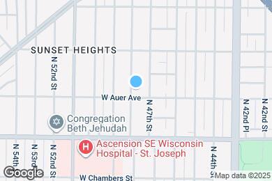 Map image of the property - 3208 N 48th St