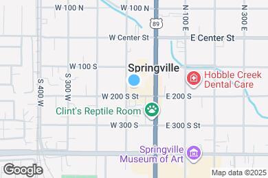 Map image of the property - 76 W 200 S