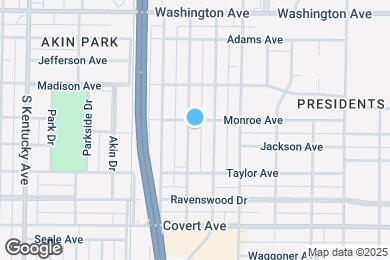 Map image of the property - 1306 Henning Ave