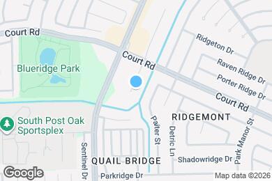 Map image of the property - 16347 Bantam Ridge Ct