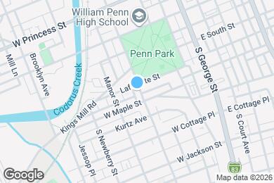 Map image of the property - 460 S Pershing Ave
