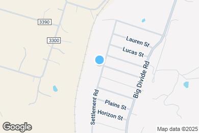 Map image of the property - 3417 Settlement Rd