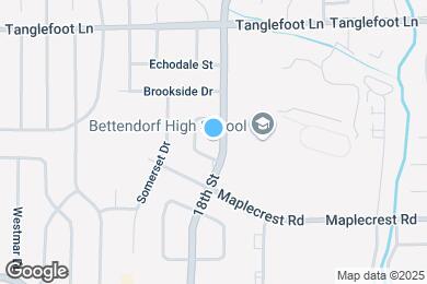 Map image of the property - 3416 18th St
