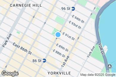 Map image of the property - 300 E 90th St