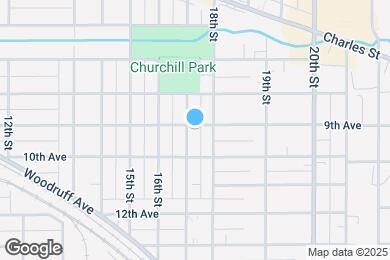 Map image of the property - 1002 17th St