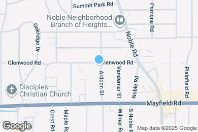 Map image of the property - 3848 Glenwood Rd