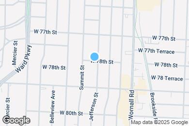 Map image of the property - 7800 Jefferson St