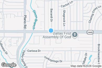 Map image of the property - 10829 Dixon Branch Dr