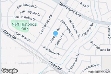 Map image of the property - 14726 Gandesa Rd