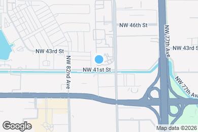 Map image of the property - 4134 NW 79th Ave