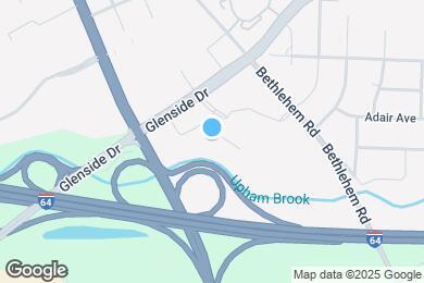 Map image of the property - Furnished Studio-Richmond - W. Broad Street - Glenside - South