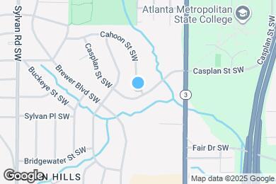 Map image of the property - 1789 Cahoon St SW
