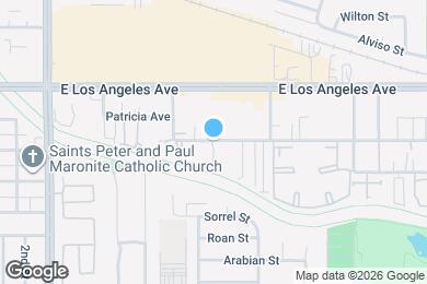 Map image of the property - 1380 Patricia Ave