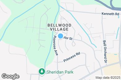 Map image of the property - 4385 Baylor St