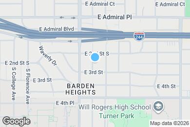 Map image of the property - 219 S Indianapolis Ave