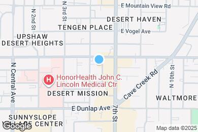 Map image of the property - 9230 N 6th St