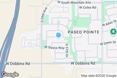Map image of the property - 5749 W Pedro Ln