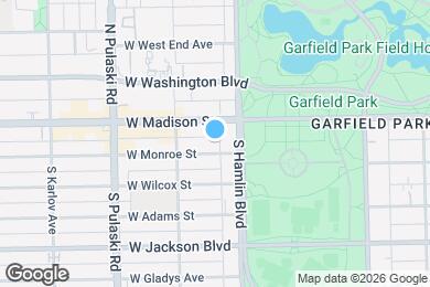 Map image of the property - 3820 W Monroe St
