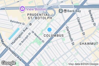Map image of the property - 16 Holyoke St