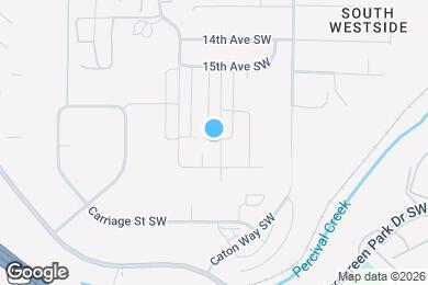 Map image of the property - 1703 Division St SW