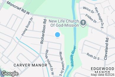 Map image of the property - 4848 Mississippi Ct