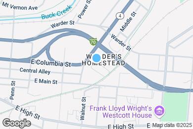 Map image of the property - 921 Avondale Ave