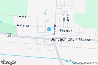 Map image of the property - 111 W Poplar St